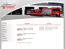 Tablet Screenshot of feuerwehr-marktoberdorf.de